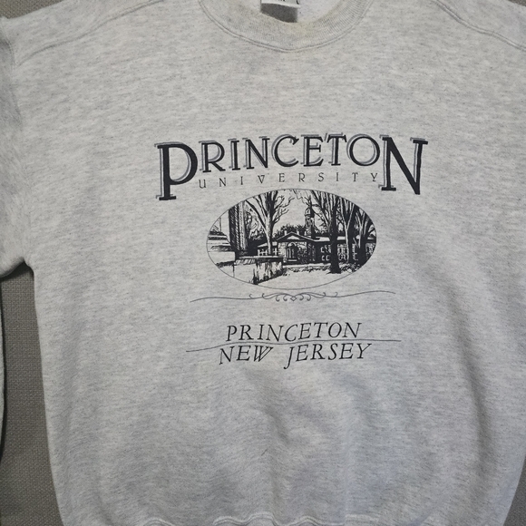 Gear For Sports Princeton University Gray Pullover Sweat Shirt Men's Size Large - Picture 4 of 16